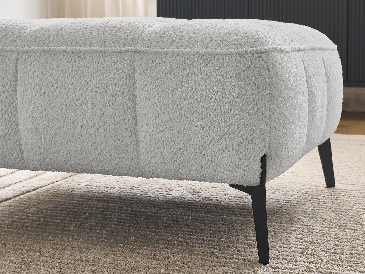 Pouf ANIS tissu bouclette