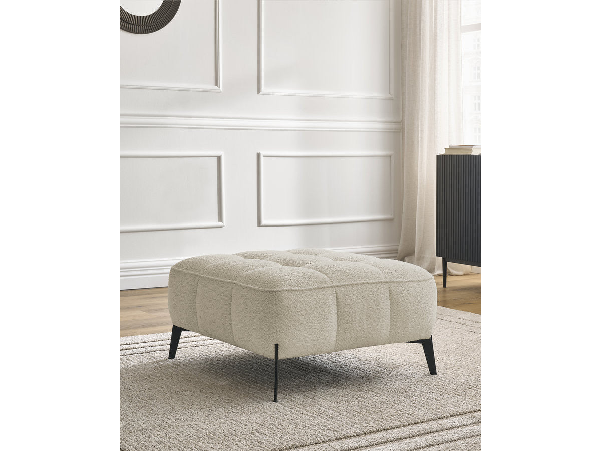 Pouf ANIS tissu bouclette