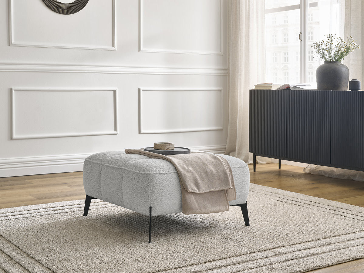 Pouf ANIS tissu bouclette