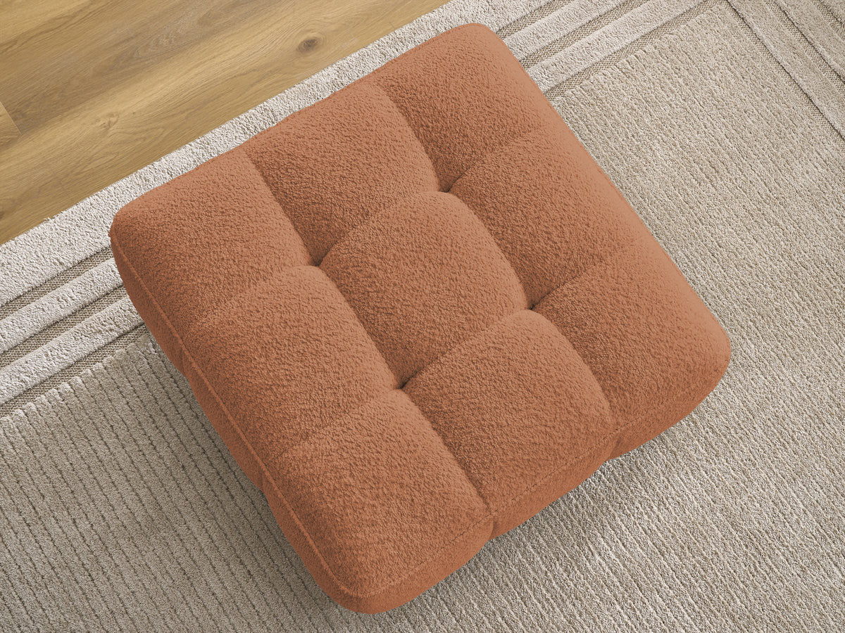 Pouf ANIS tissu bouclette