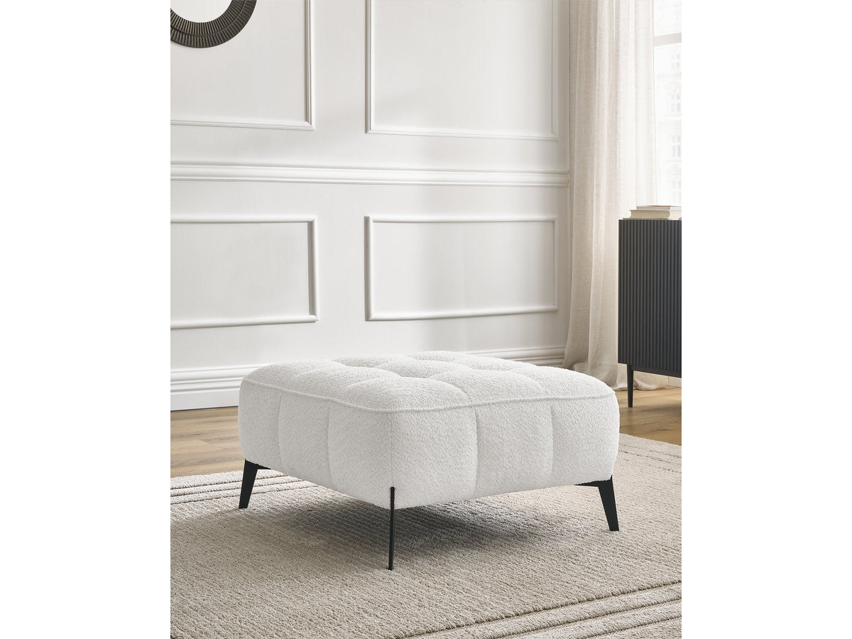 Pouf ANIS tissu bouclette