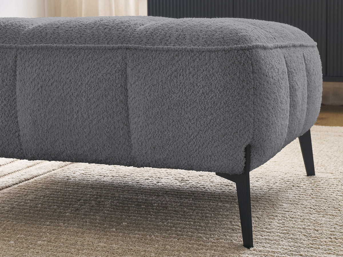 Pouf ANIS tissu bouclette