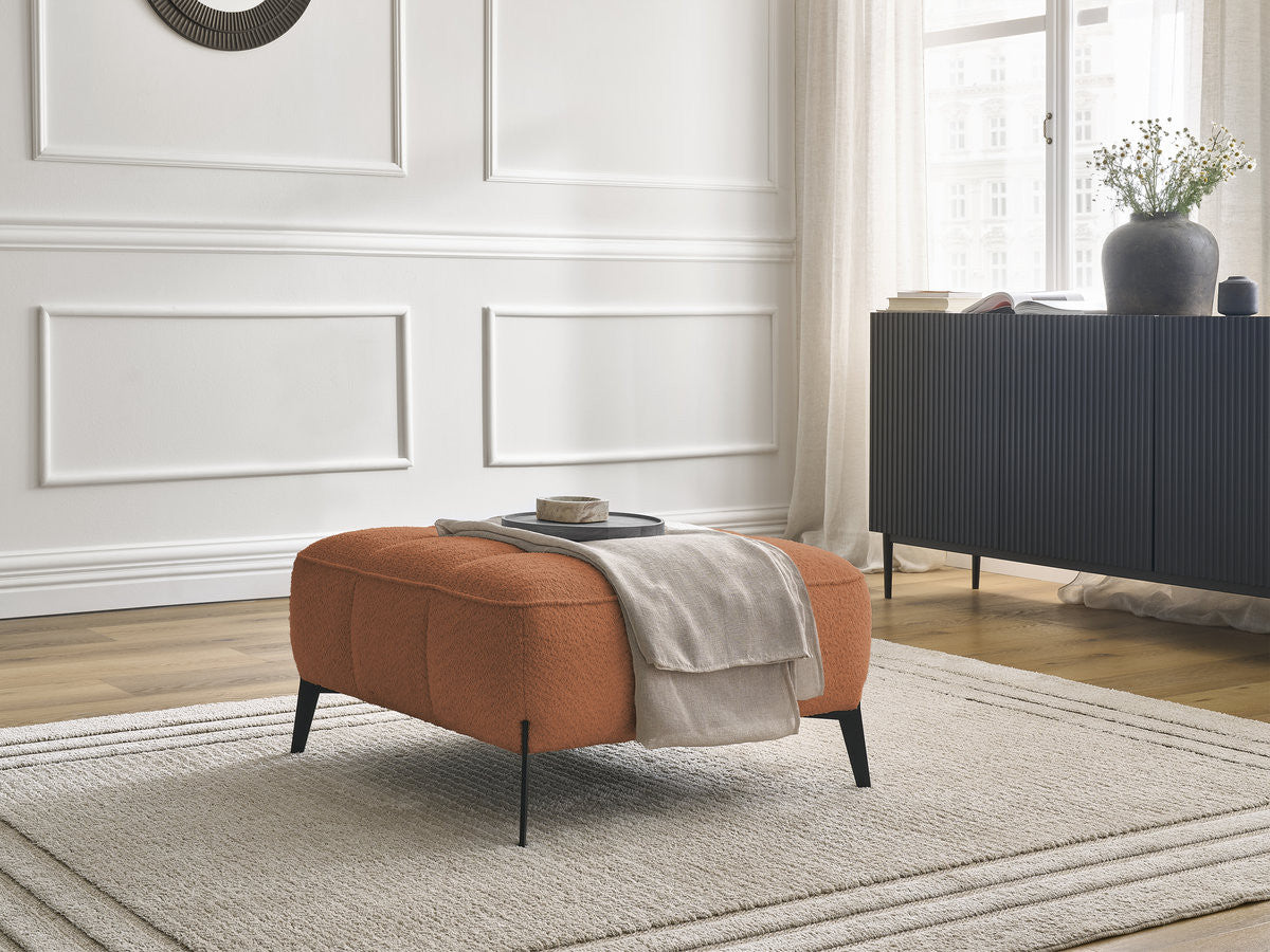 Pouf ANIS tissu bouclette