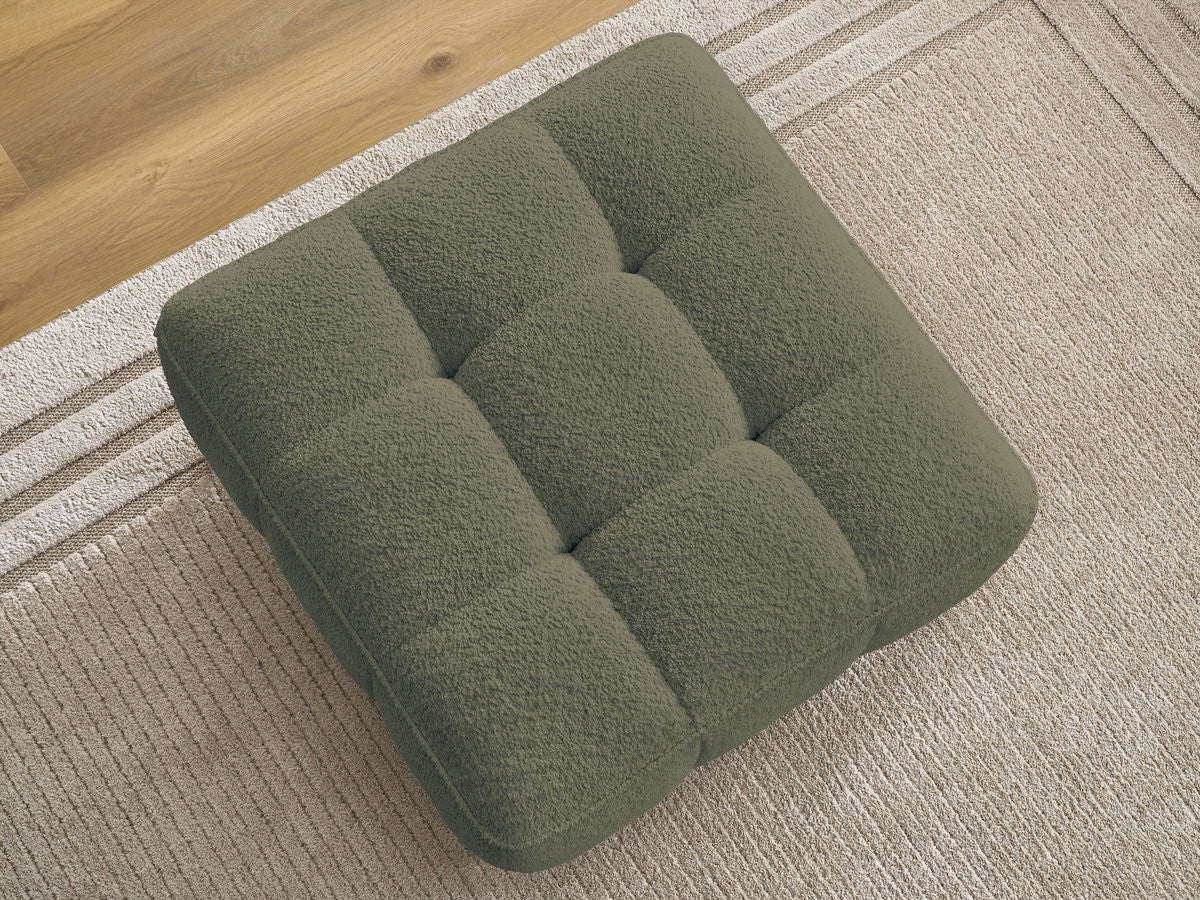 Pouf ANIS tissu bouclette