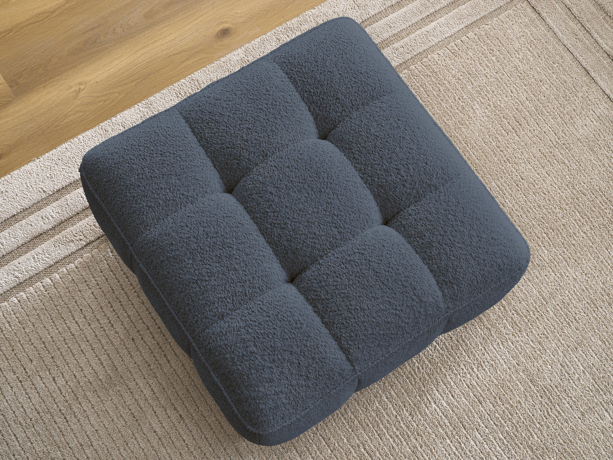 Pouf ANIS tissu bouclette