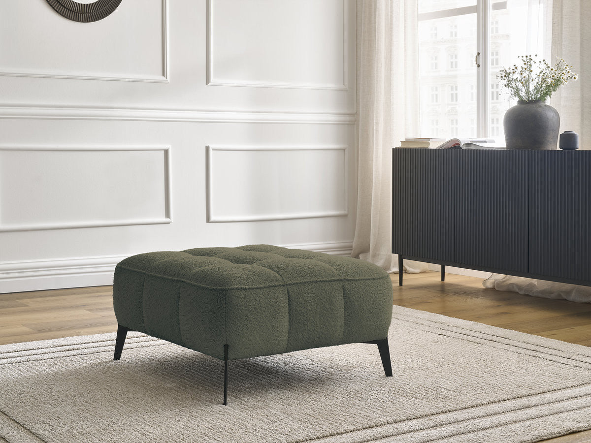 Pouf ANIS tissu bouclette