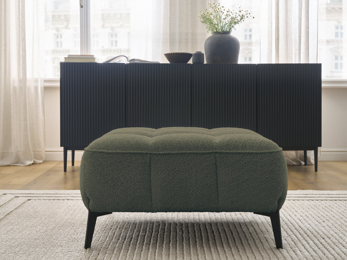 Pouf ANIS tissu bouclette