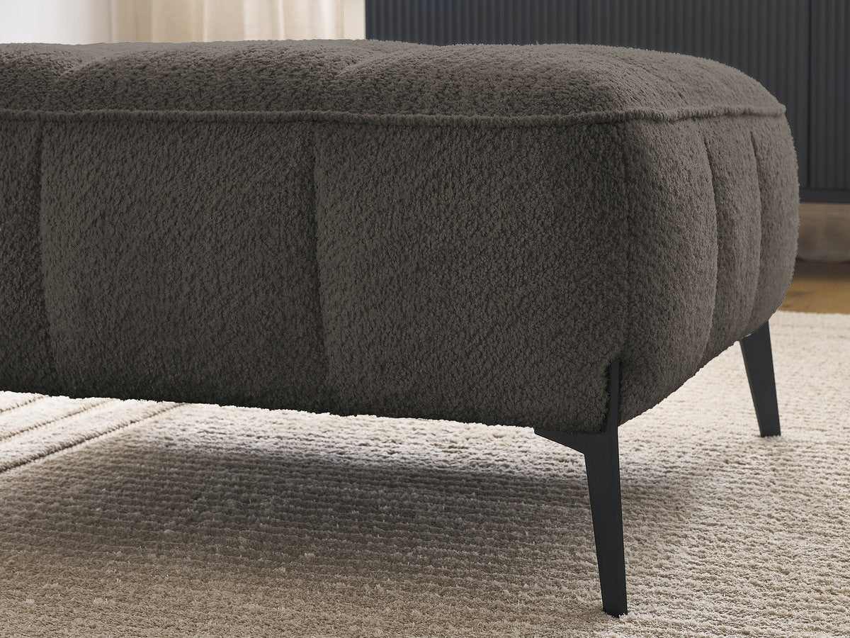 Pouf ANIS tissu bouclette