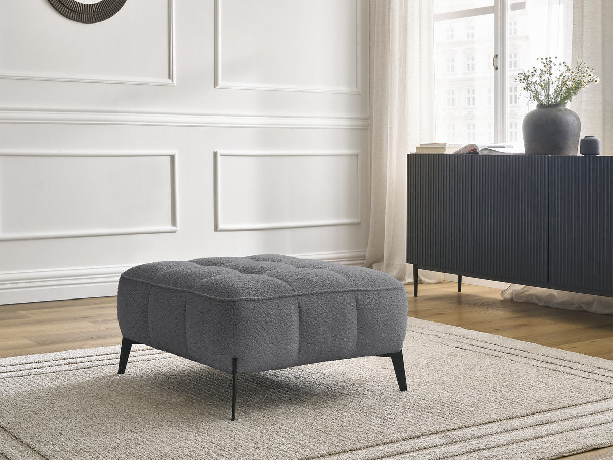 Pouf ANIS tissu bouclette