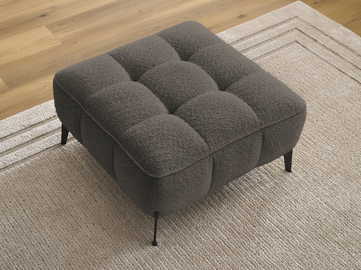 Pouf ANIS tissu bouclette