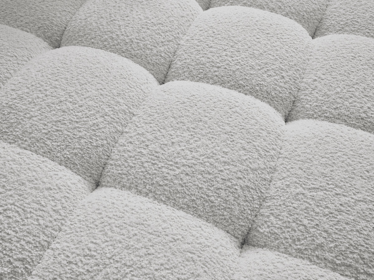 Pouf ANIS tissu bouclette