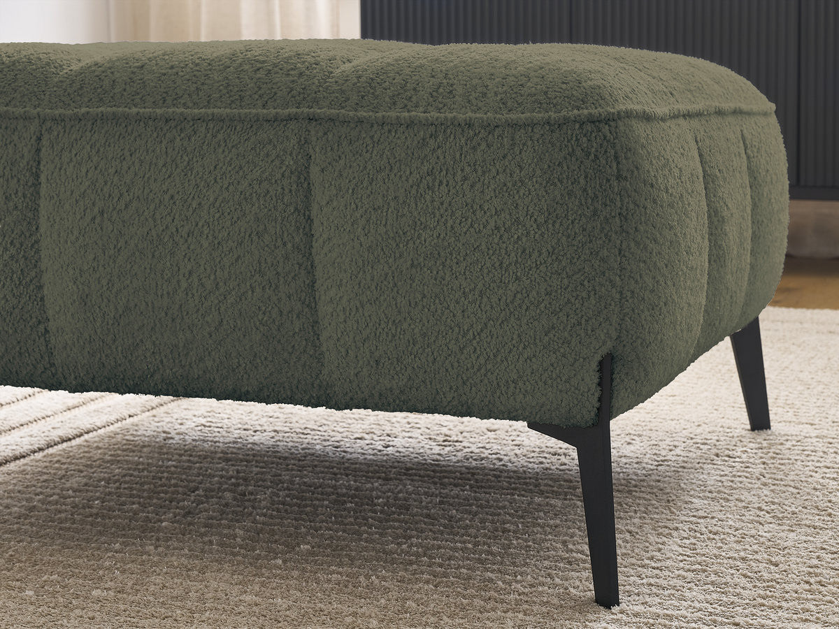 Pouf ANIS tissu bouclette