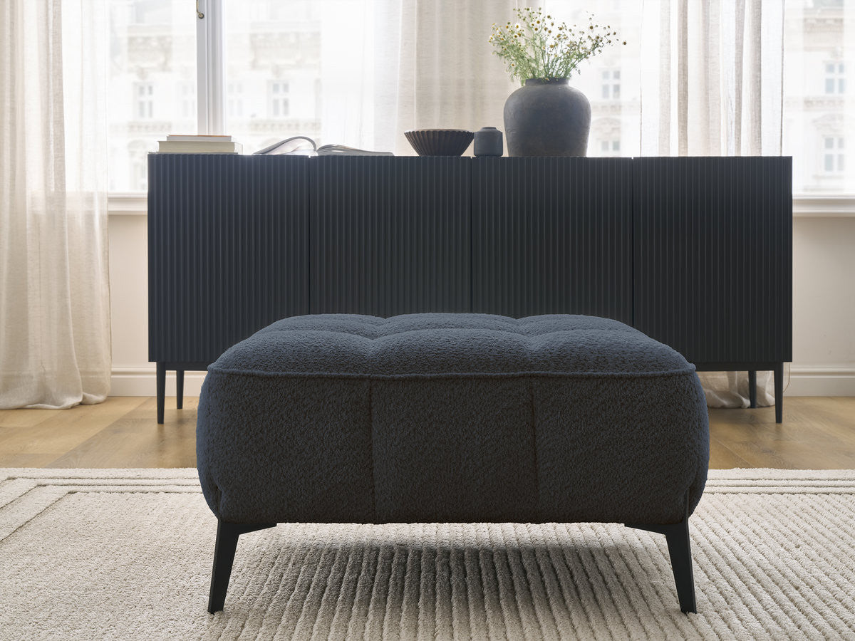 Pouf ANIS tissu bouclette