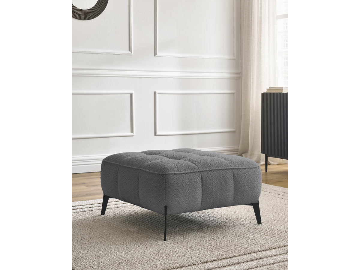 Pouf ANIS tissu bouclette