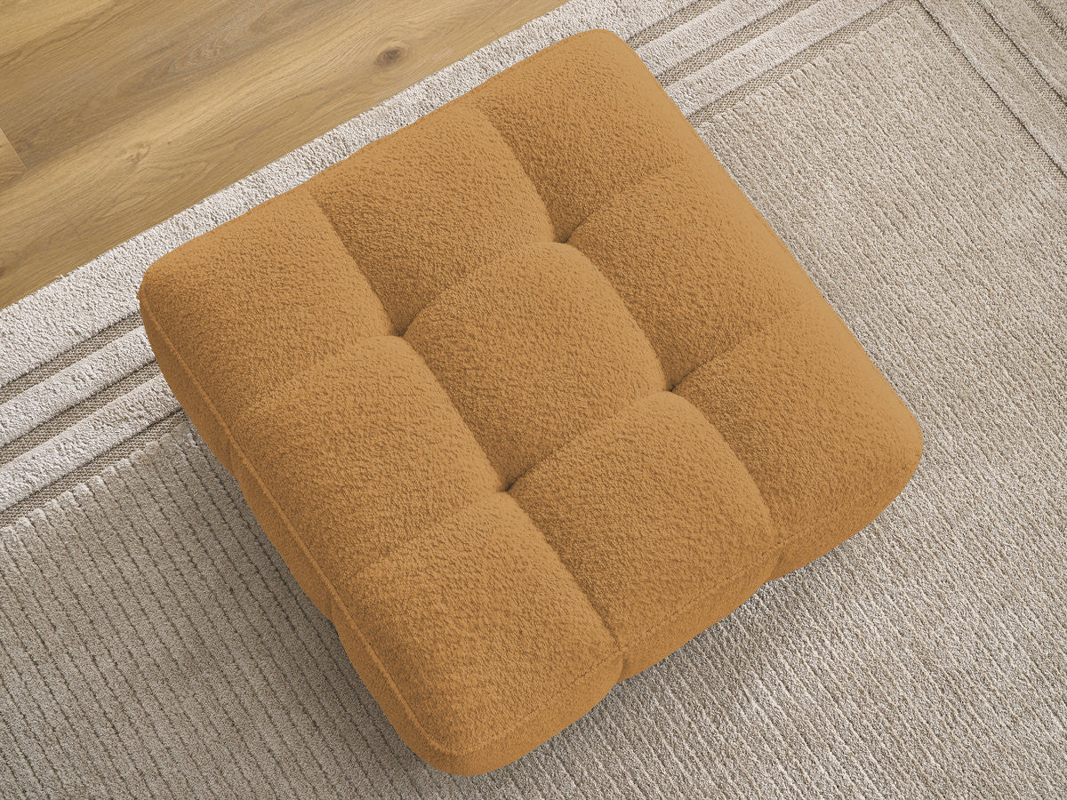 Pouf ANIS tissu bouclette