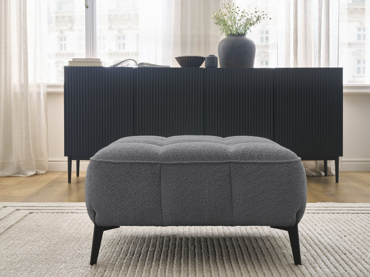 Pouf ANIS tissu bouclette