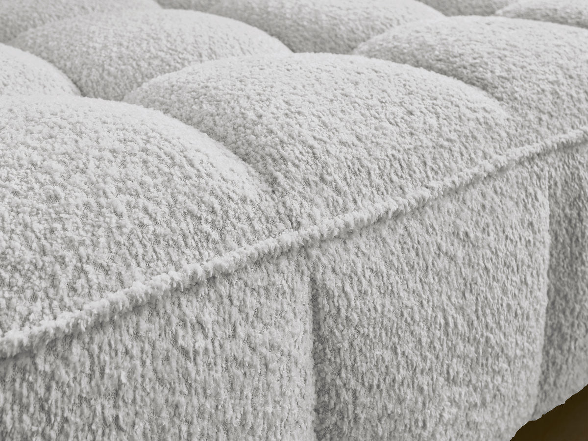 Pouf ANIS tissu bouclette