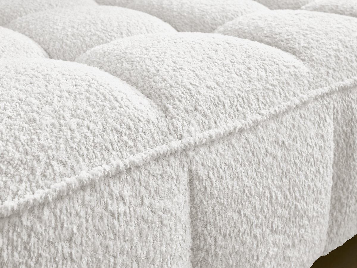 Pouf ANIS tissu bouclette