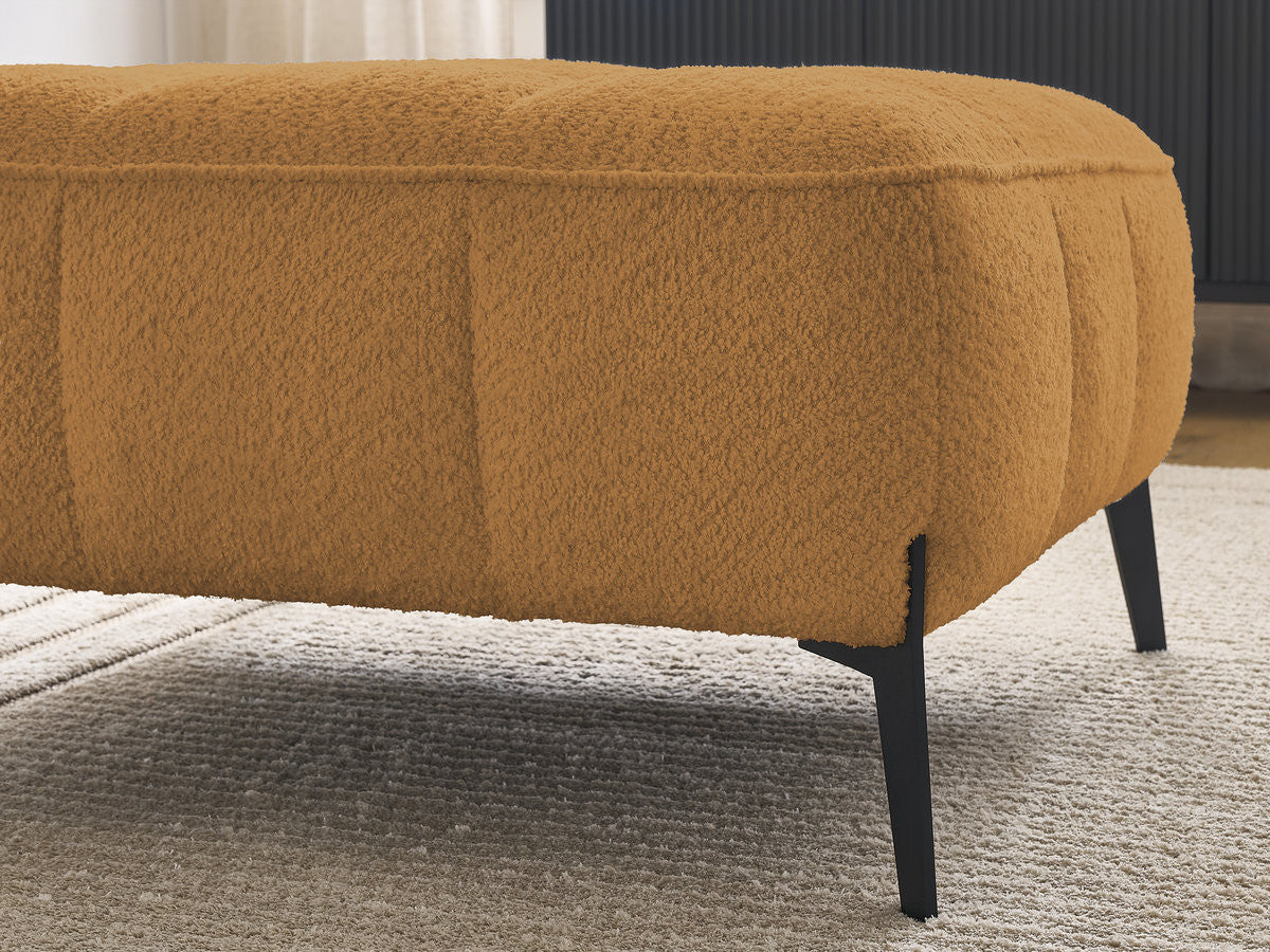 Pouf ANIS tissu bouclette