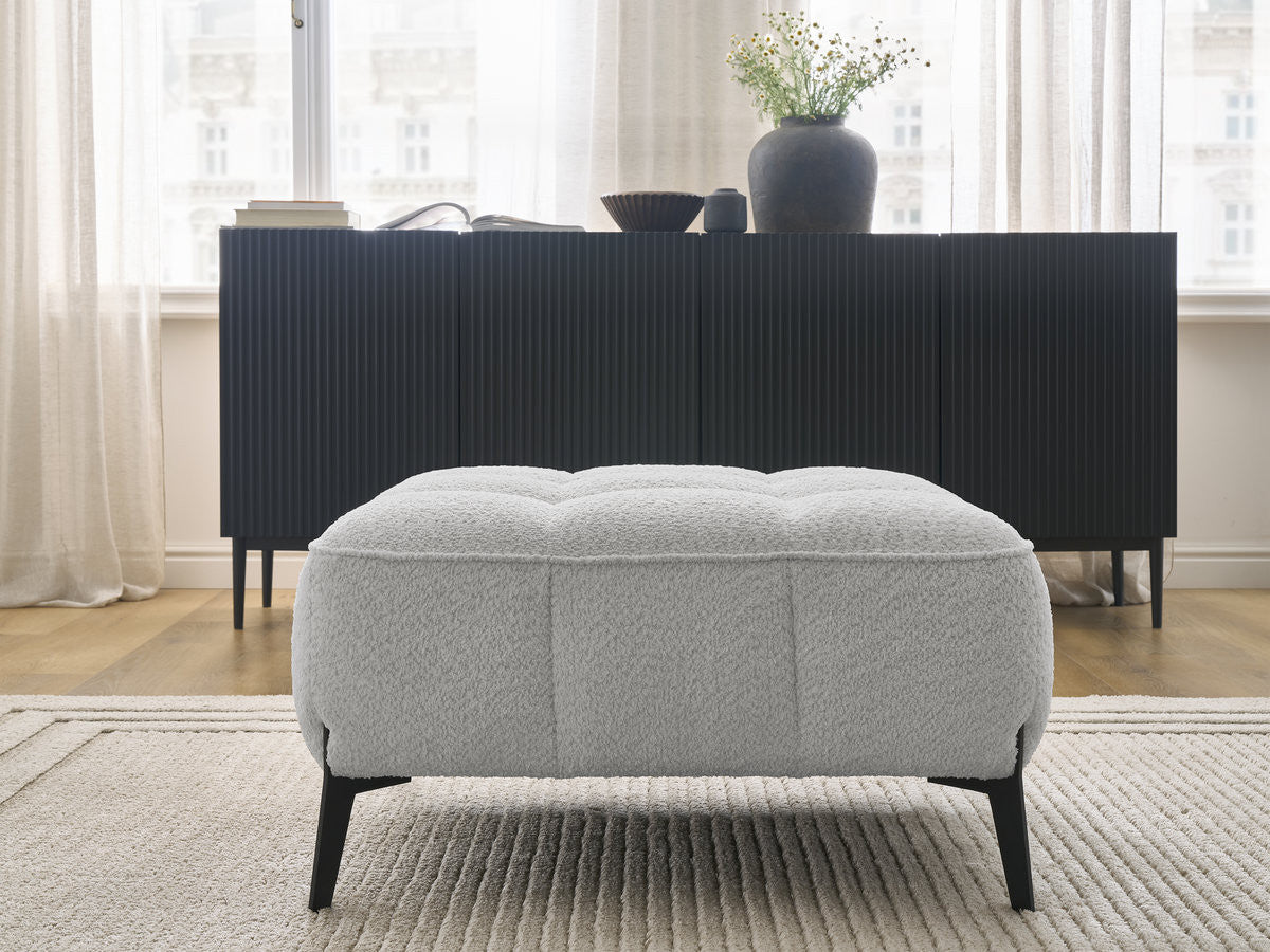 Pouf ANIS tissu bouclette