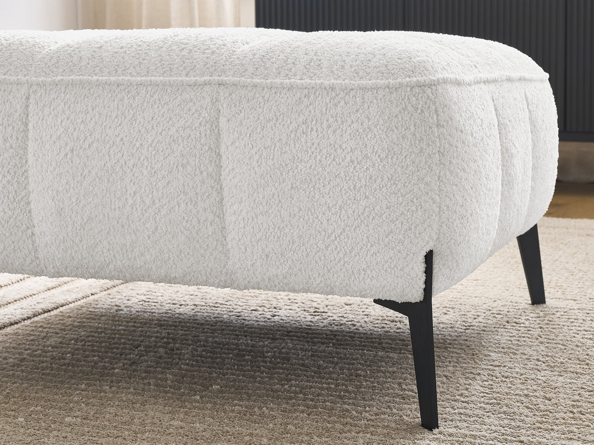 Pouf ANIS tissu bouclette