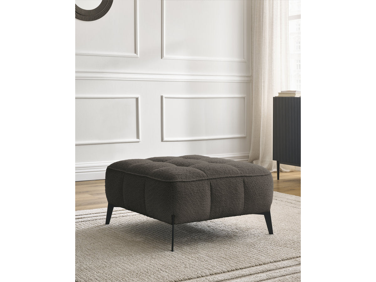 Pouf ANIS tissu bouclette