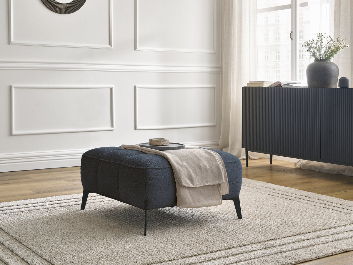 Pouf ANIS tissu bouclette