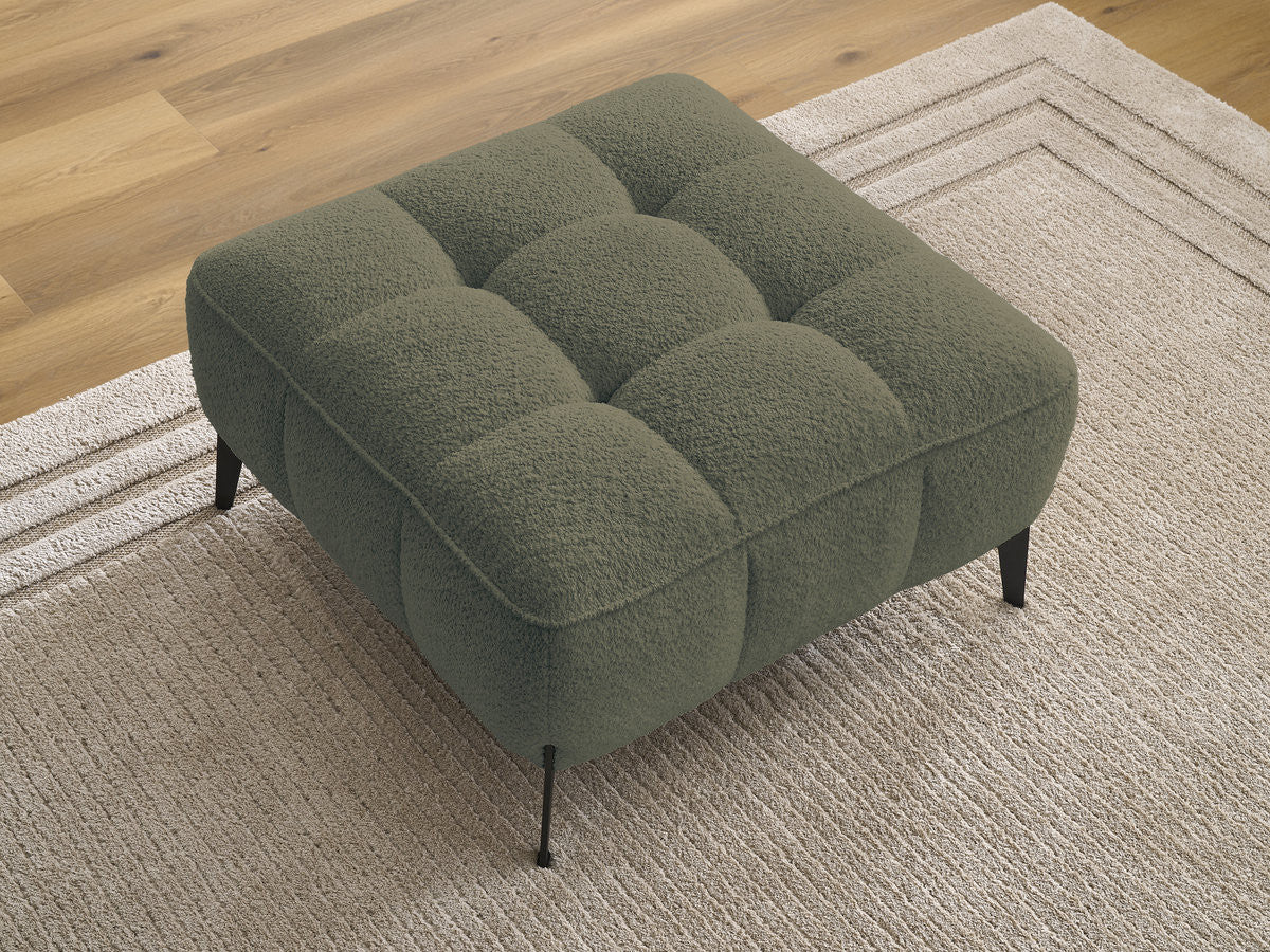 Pouf ANIS tissu bouclette