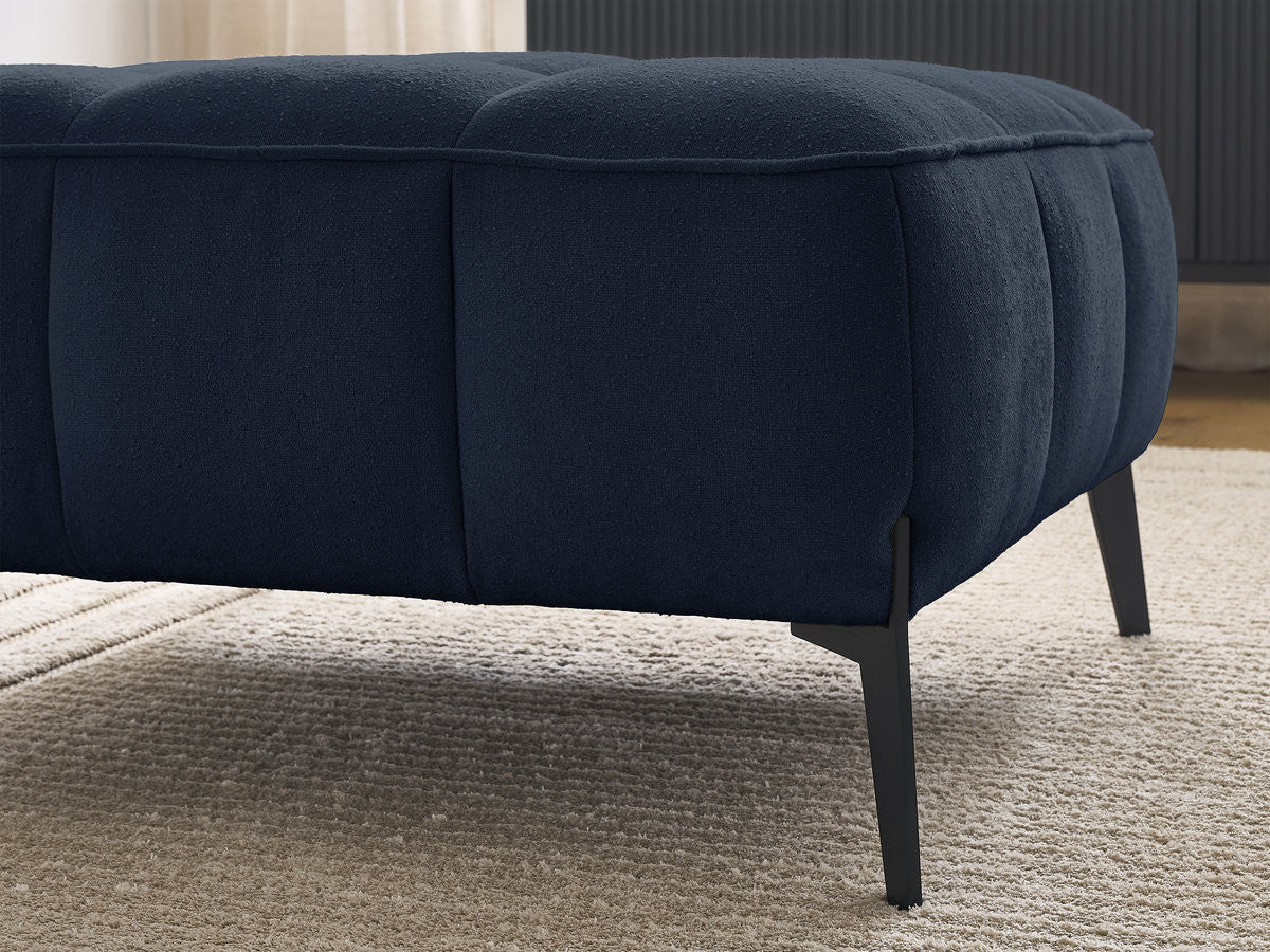 Pouf ANIS tissu texturé