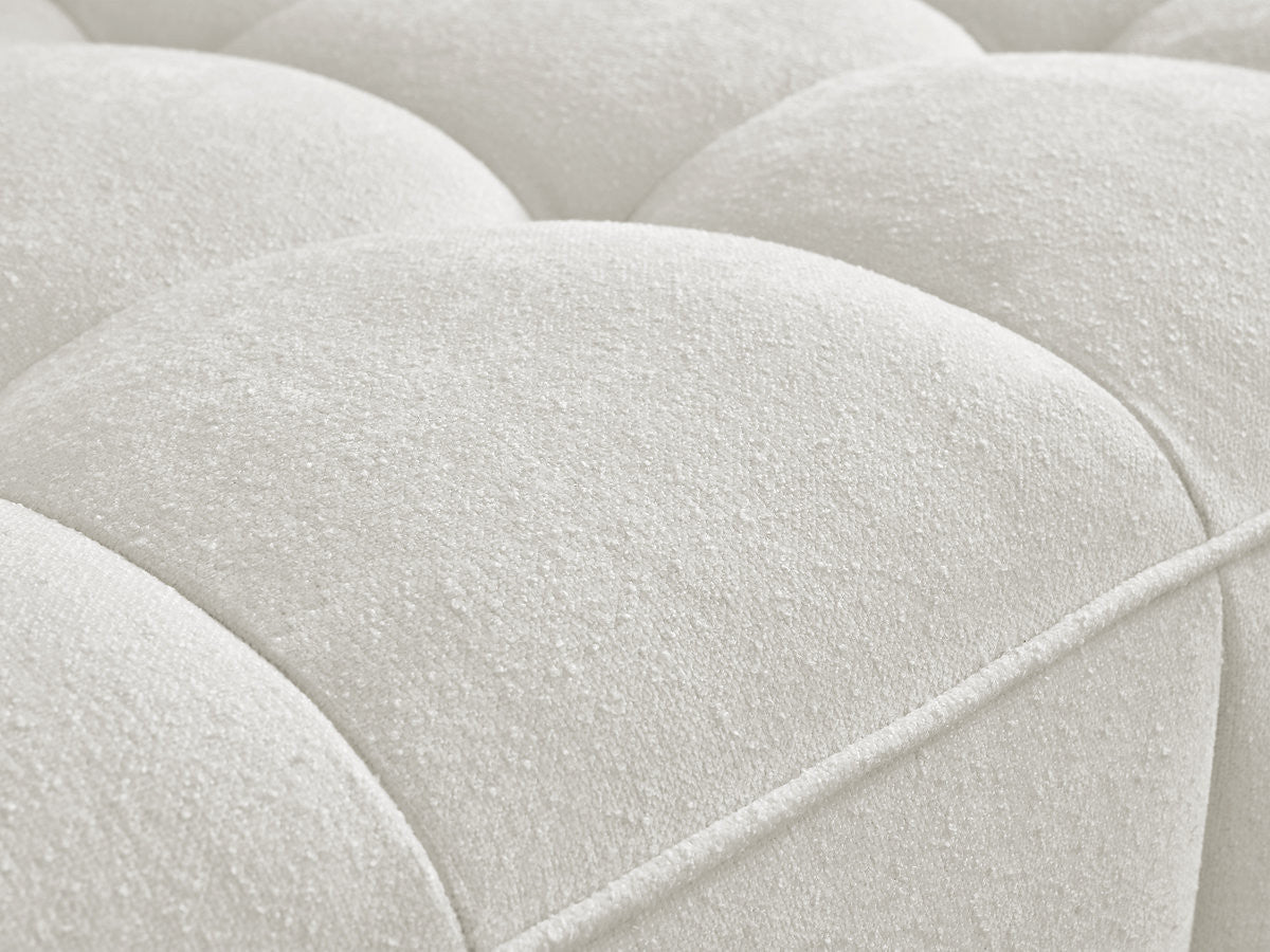 Pouf ANIS tissu texturé