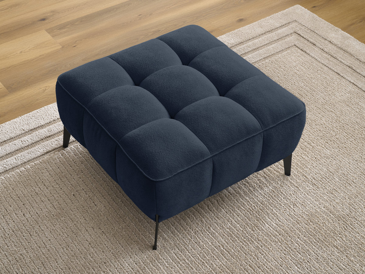 Pouf ANIS tissu texturé