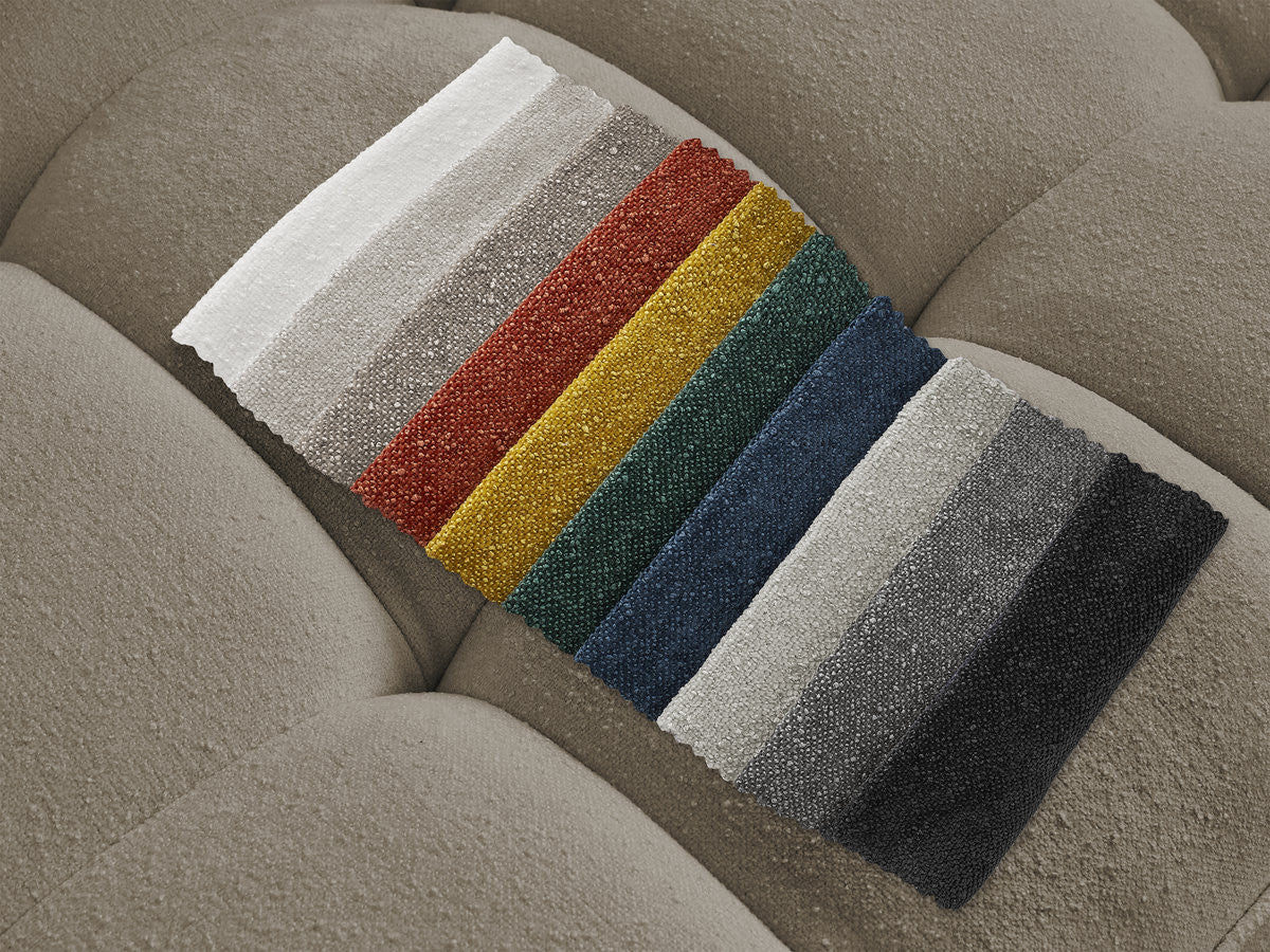 Pouf ANIS tissu texturé