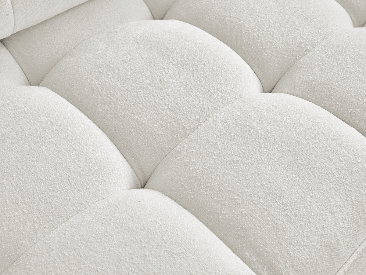 Pouf ANIS tissu texturé