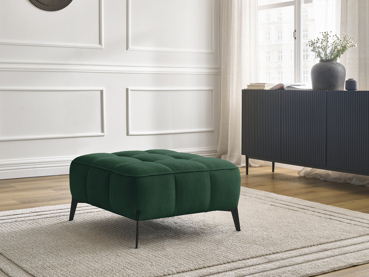 Pouf ANIS tissu texturé