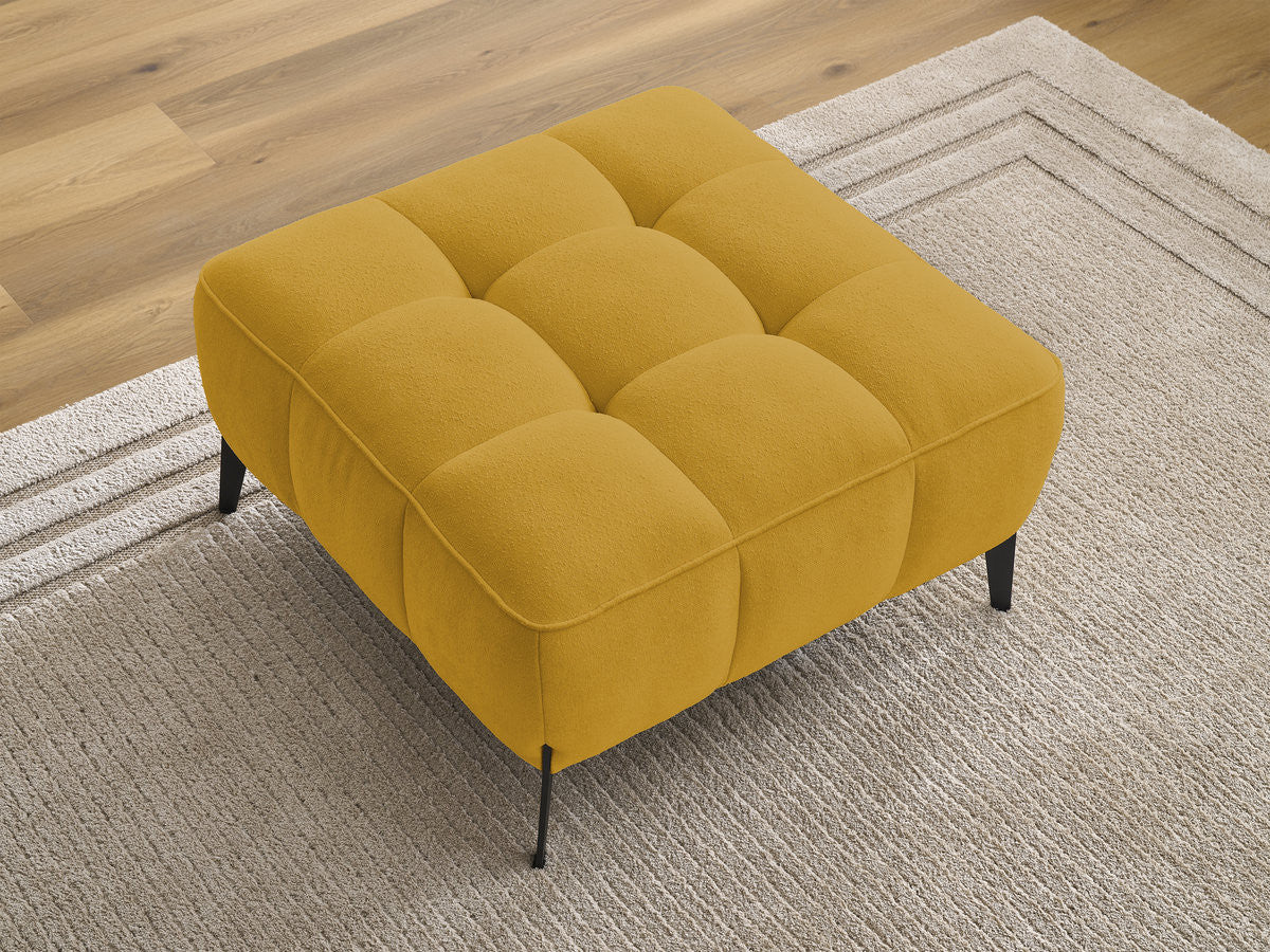 Pouf ANIS tissu texturé
