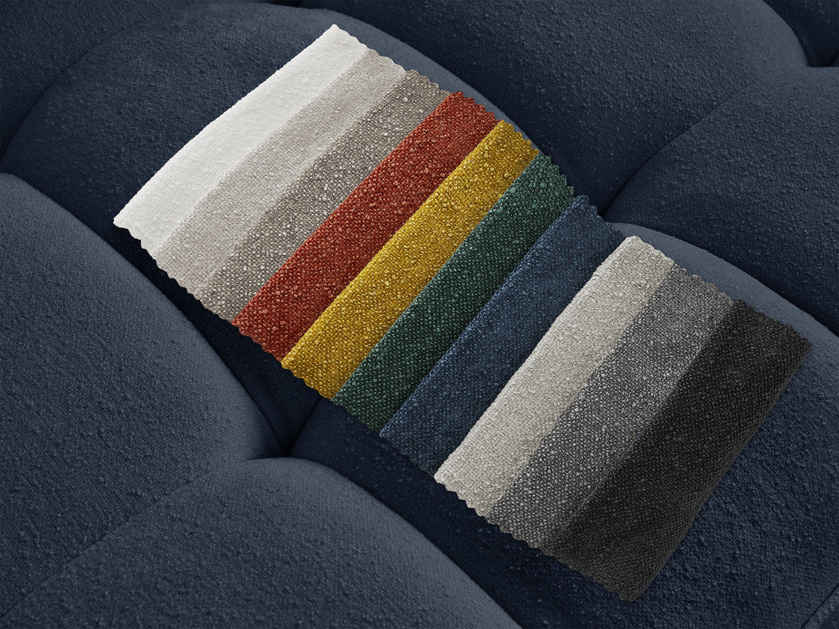 Pouf ANIS tissu texturé
