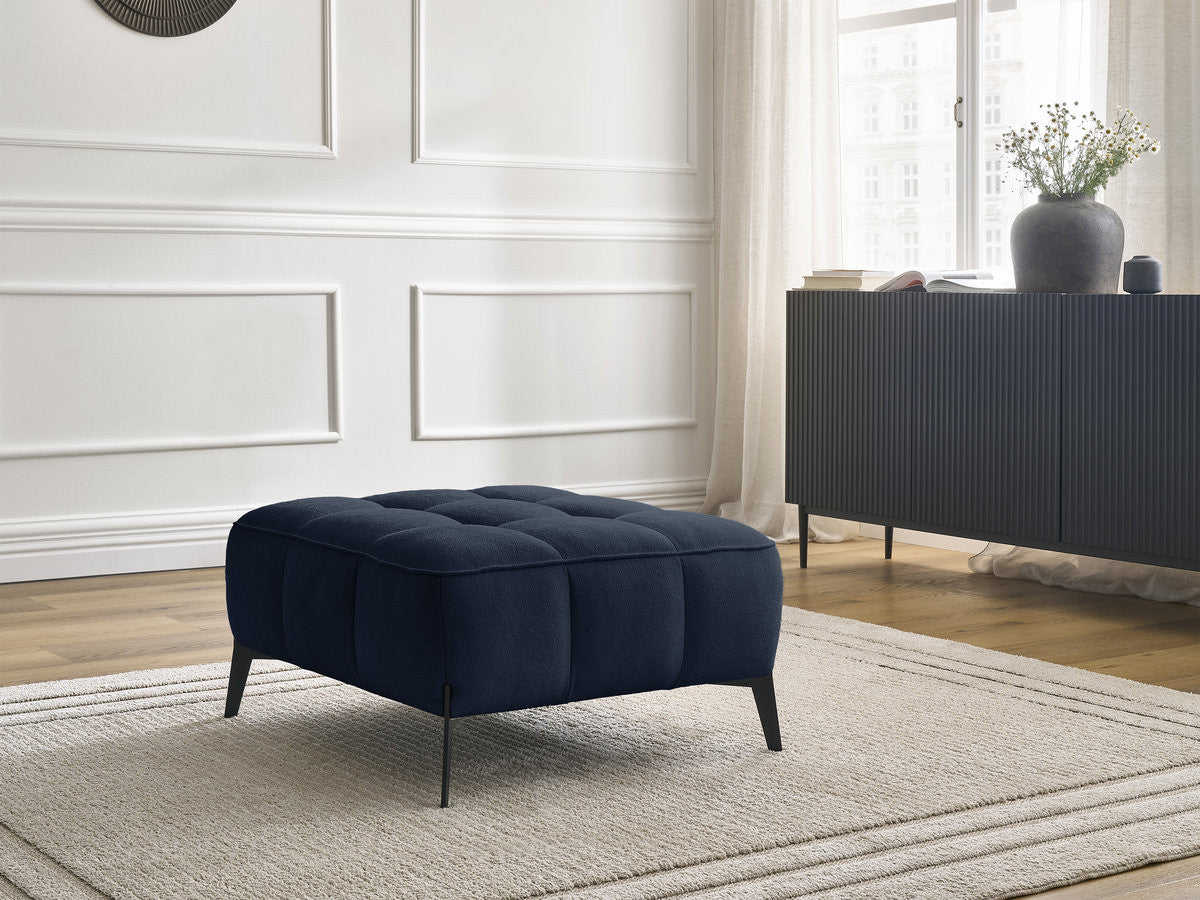Pouf ANIS tissu texturé