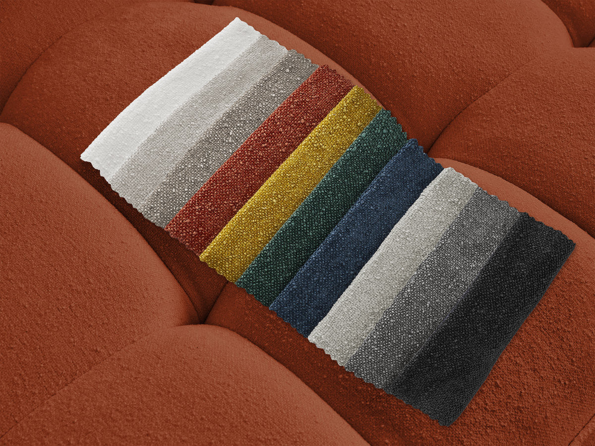 Pouf ANIS tissu texturé