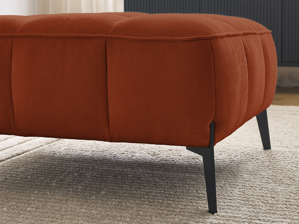 Pouf ANIS tissu texturé