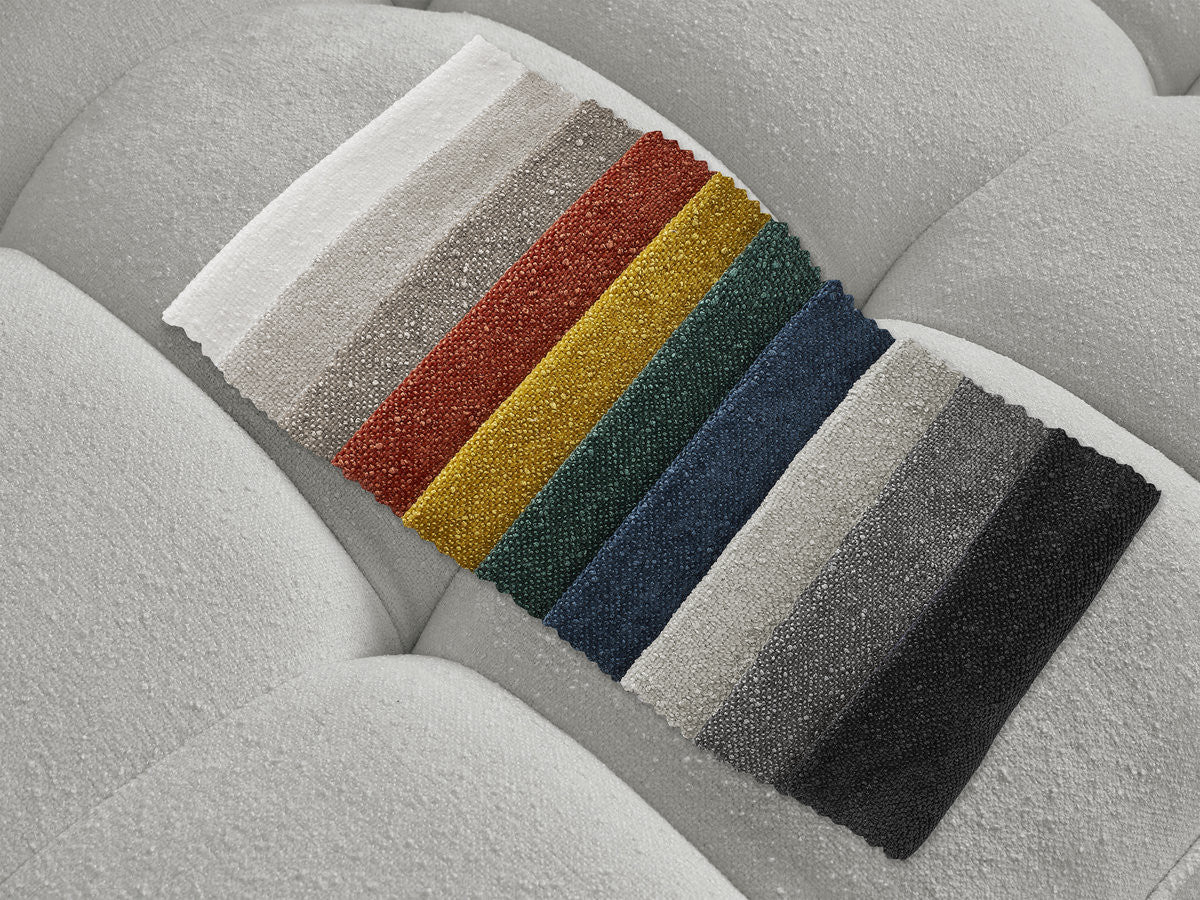 Pouf ANIS tissu texturé