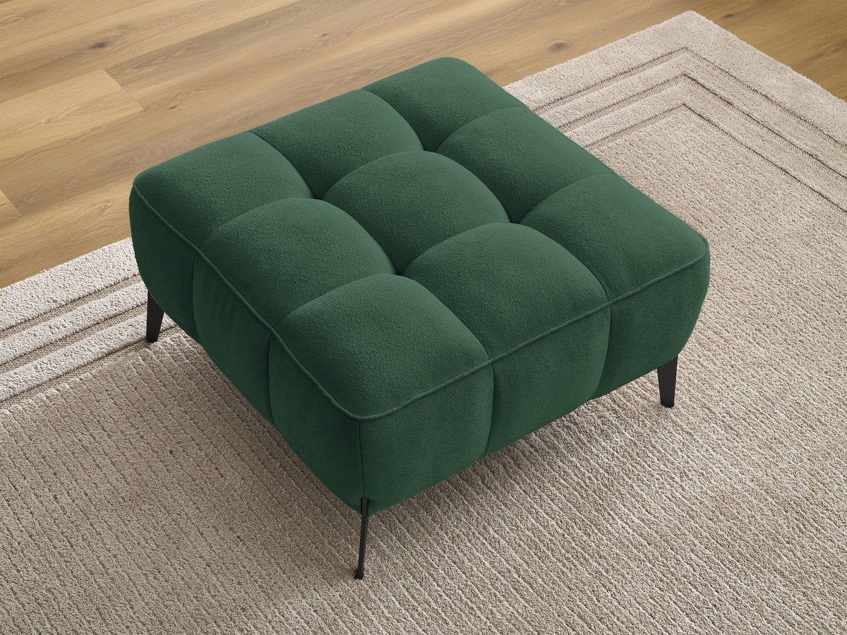 Pouf ANIS tissu texturé