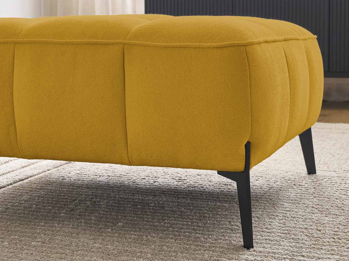 Pouf ANIS tissu texturé