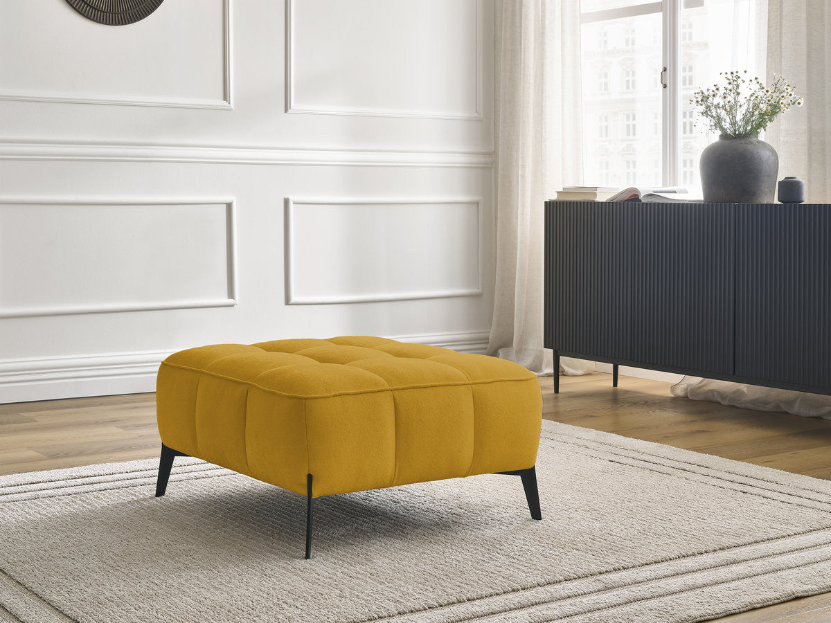 Pouf ANIS tissu texturé
