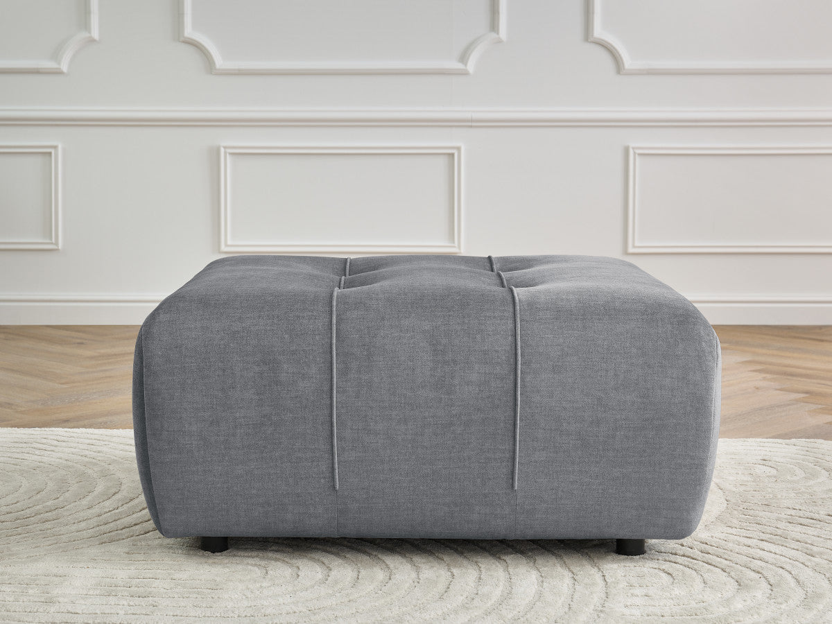 Pouf ARSENE tissu velours