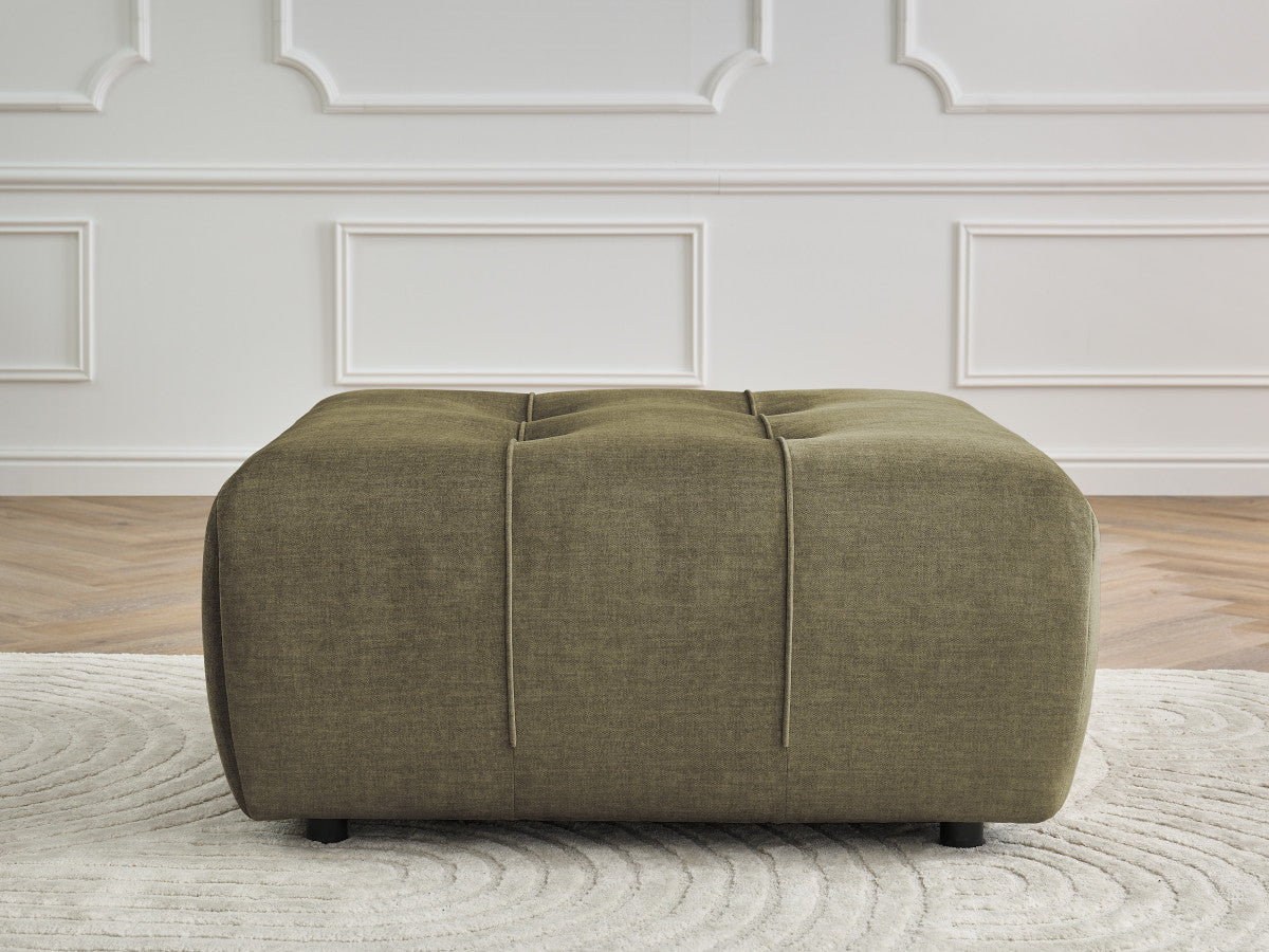 Pouf ARSENE tissu velours