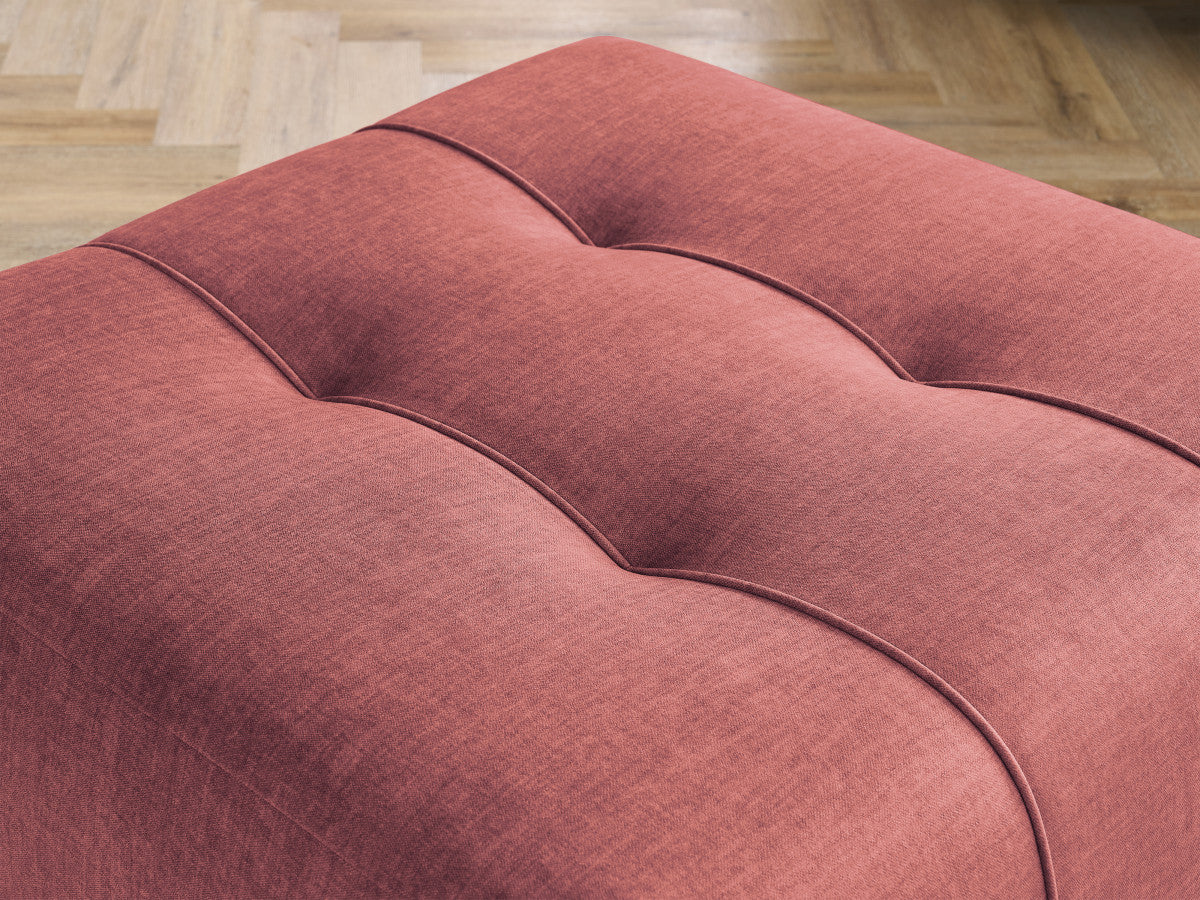 Pouf ARSENE tissu velours