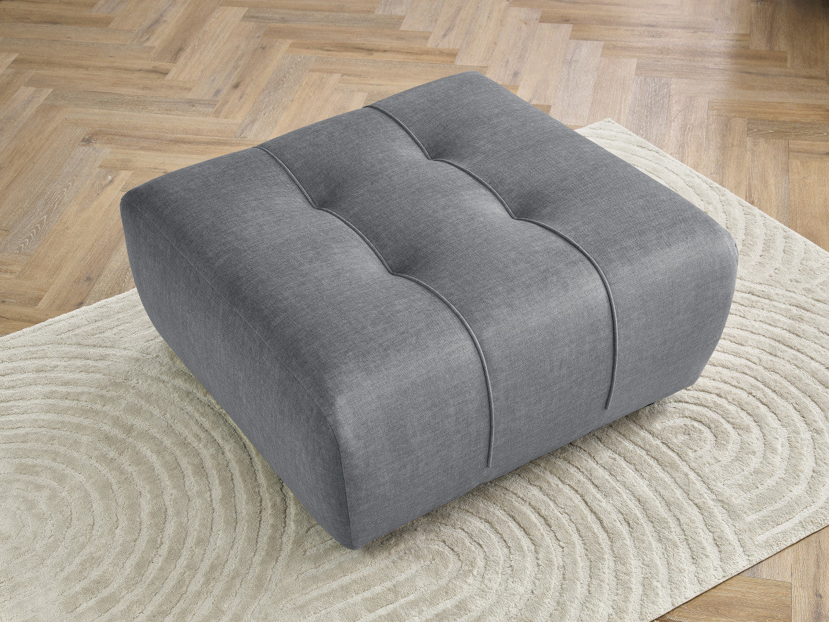 Pouf ARSENE tissu velours