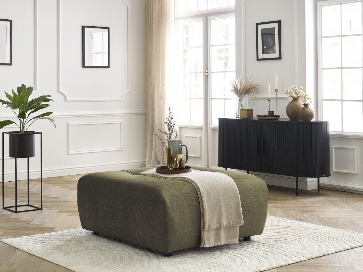 Pouf ARSENE tissu velours