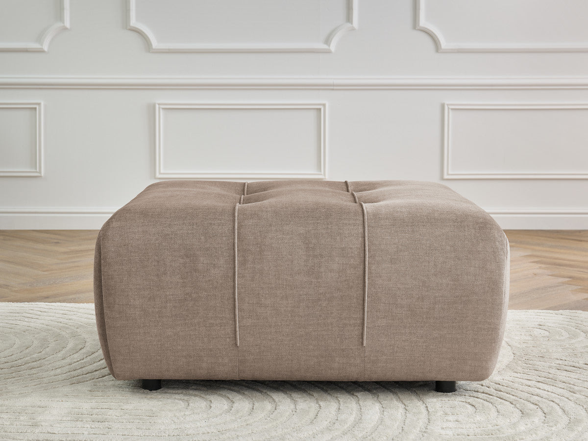 Pouf ARSENE tissu velours