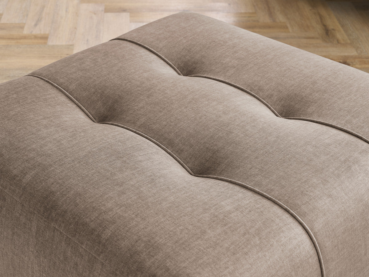 Pouf ARSENE tissu velours